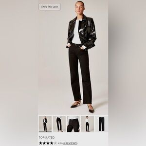 J. Crew Black Straight-Leg Women's Jeans size 29